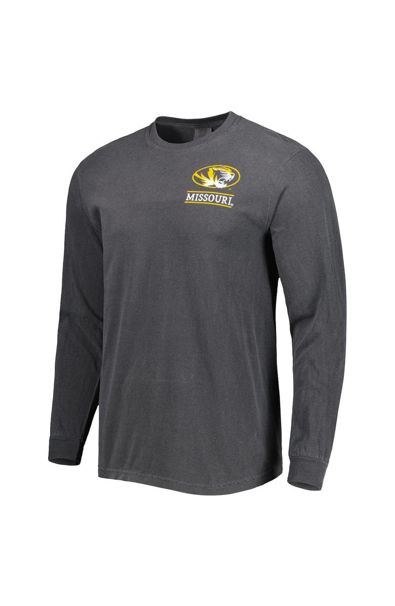IMAGE ONE Men's Black Missouri Tigers Circle Campus Scene Long Sleeve T-Shirt, Alternate, color, 