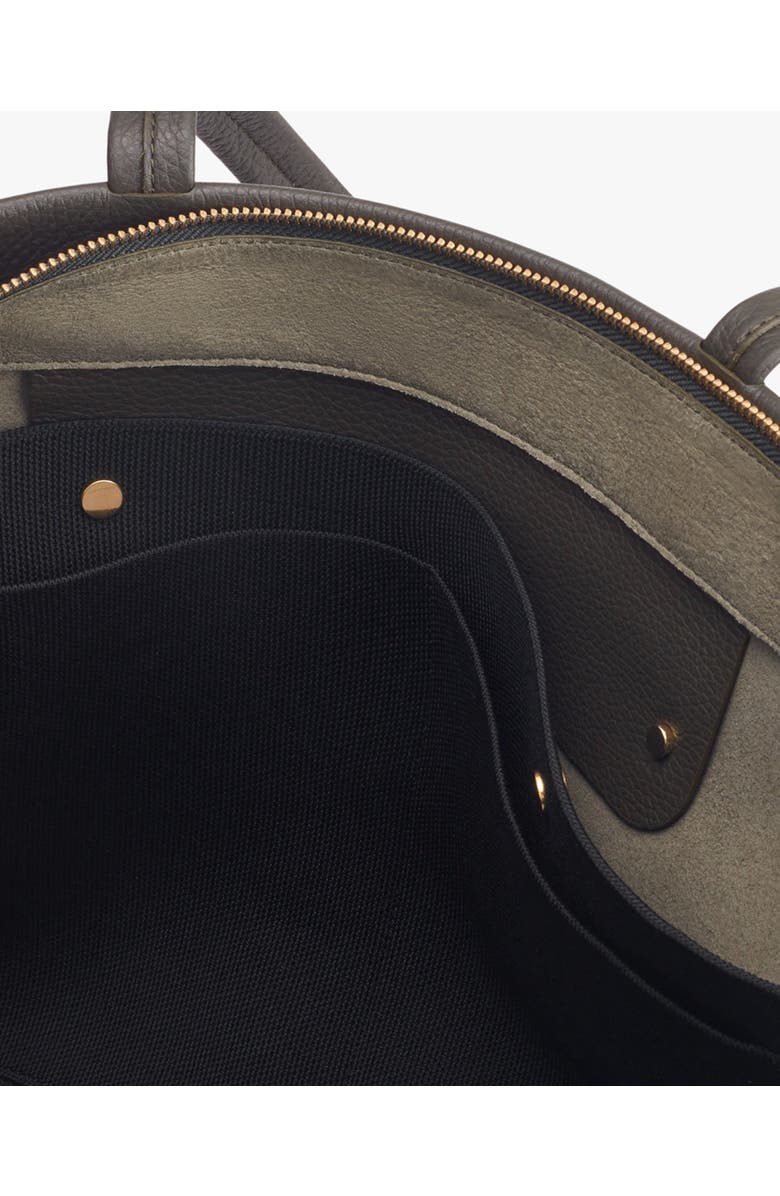 Cuyana Tall Easy Tote Insert, Alternate, color, Black