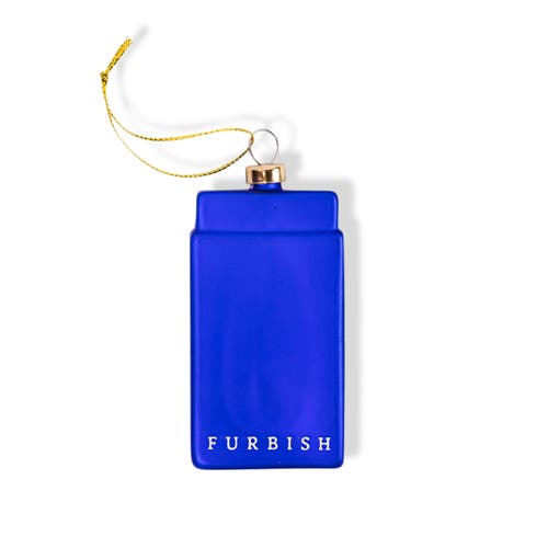 Furbish Matchbook Ornament In Blue