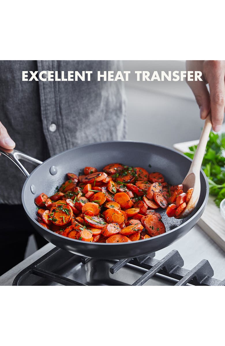 GreenPan Valencia Pro Set of 3 Ceramic Nonstick Fry Pans, Alternate, color, 