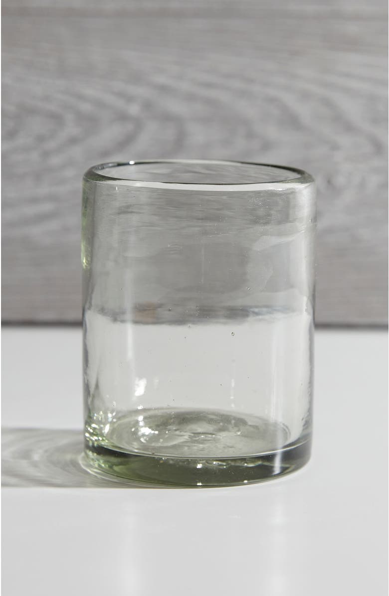 Verve Culture Handblown Glasses DOF - Set of 4, Alternate, color, Clear