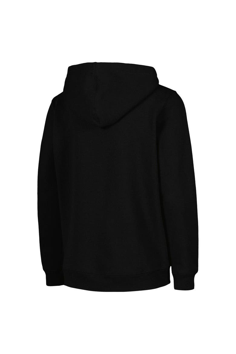 Youth Colosseum Black Army Black Knights 2-Hit Team Pullover Hoodie, Alternate, color, Black