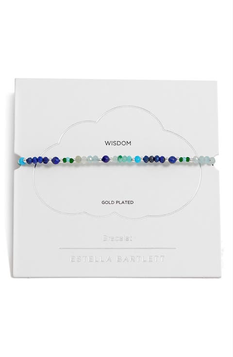 Mini Amelia Beaded Slider Bracelet