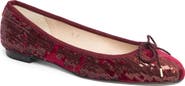 PAUL MAYER Sequin Embellished Ballet Flat