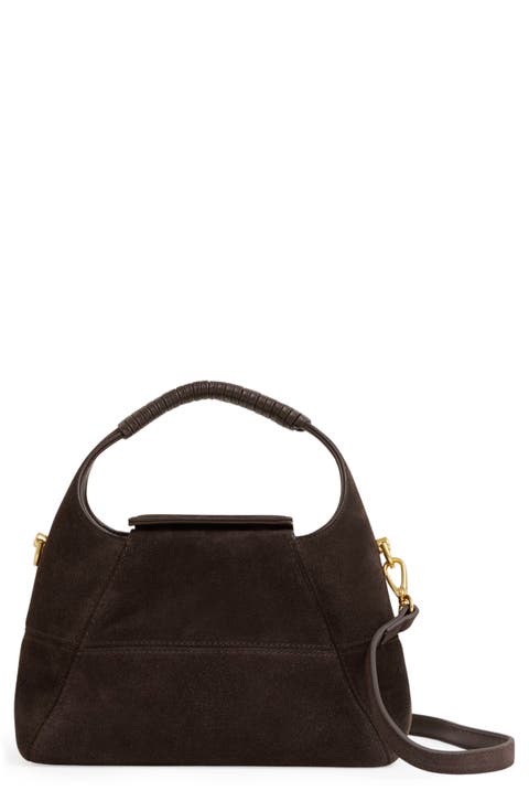 Octavia Suede Crossbody Bag