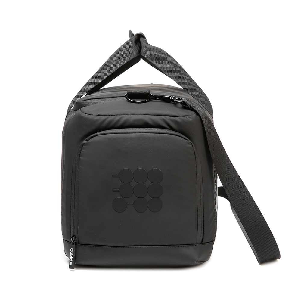 Cubitt Duffle Bag Waterproof Gym & Travel Duffle, Lightweight with Shoe Compartment, Alternate, color, Obsidian Black