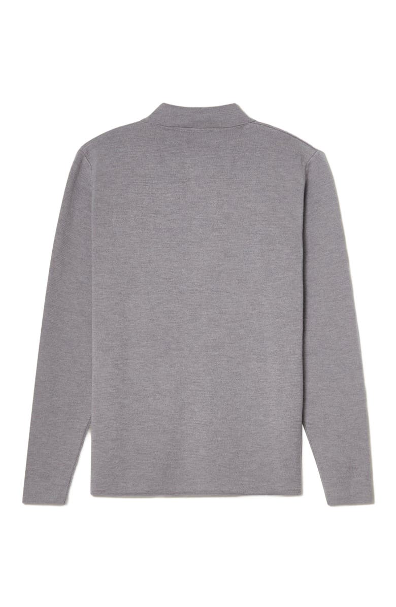 Robert Talbott Landon Sweater Jacket, Alternate, color, Light Gray