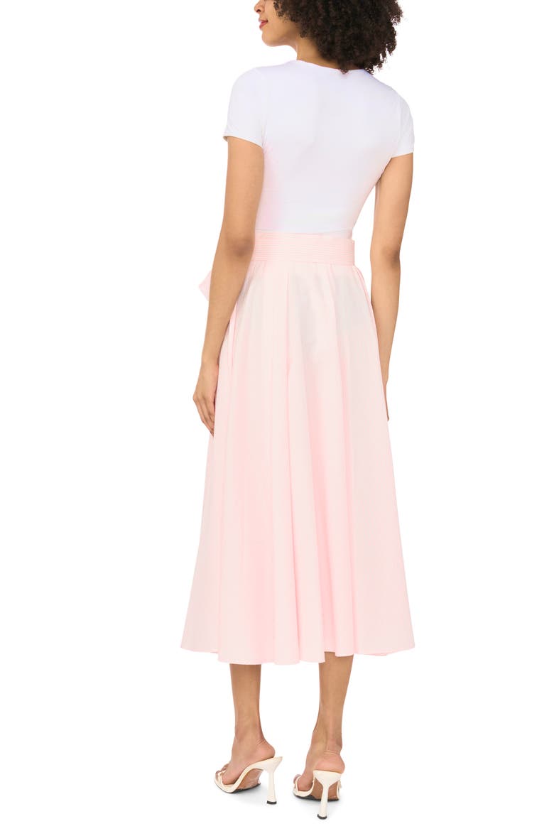 Side Tie Midi Skirt, Alternate, color, TENDER TOUCH