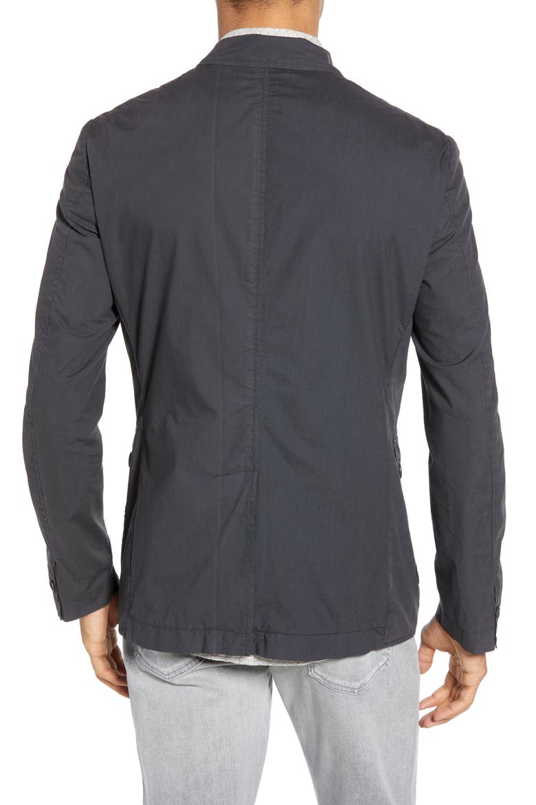 Utility Water Resistant Sport Coat, Alternate, color, BLACK