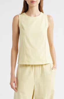 rag & bone Myla Ultra Featherweight Sleeveless Denim Top
