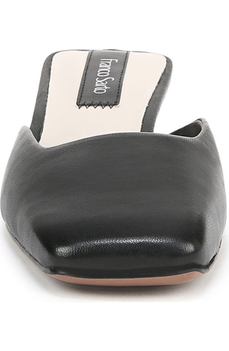 Franco Sarto Nicola Square Toe Mule, Alternate, color, Black