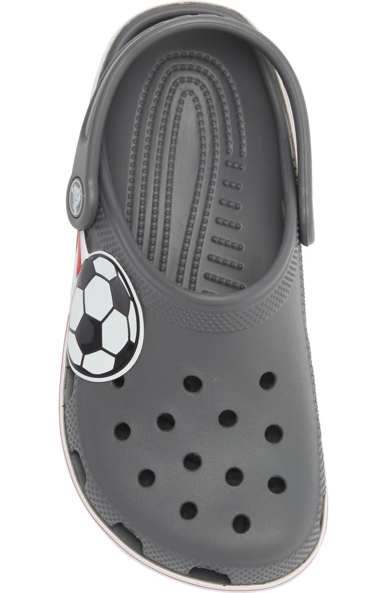 CROCS Kids' Soccer Clog, Alternate, color, Slate Grey