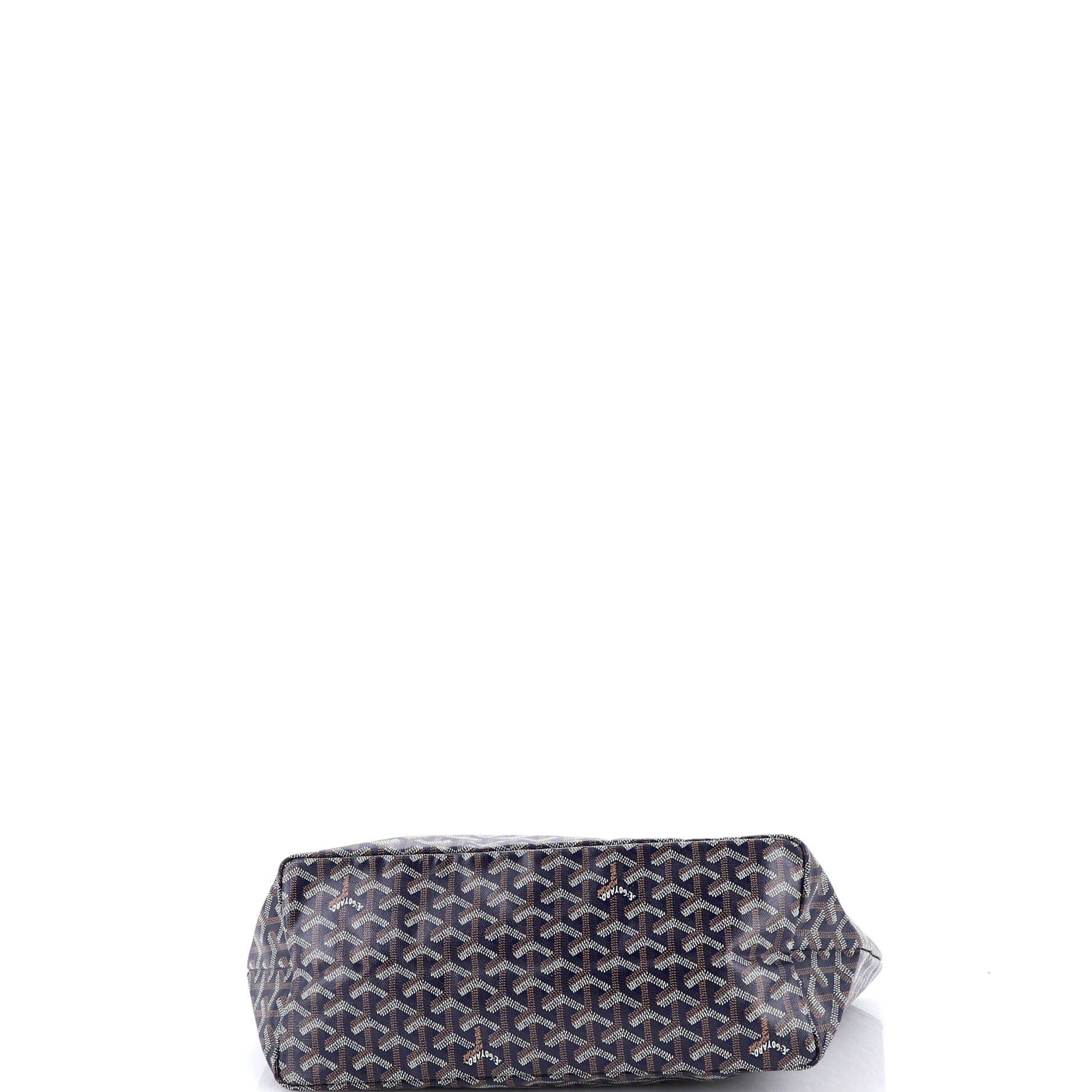 Pre-Owned Goyard Saint Louis Tote Coated Canvas PM, Alternate, color, Blue