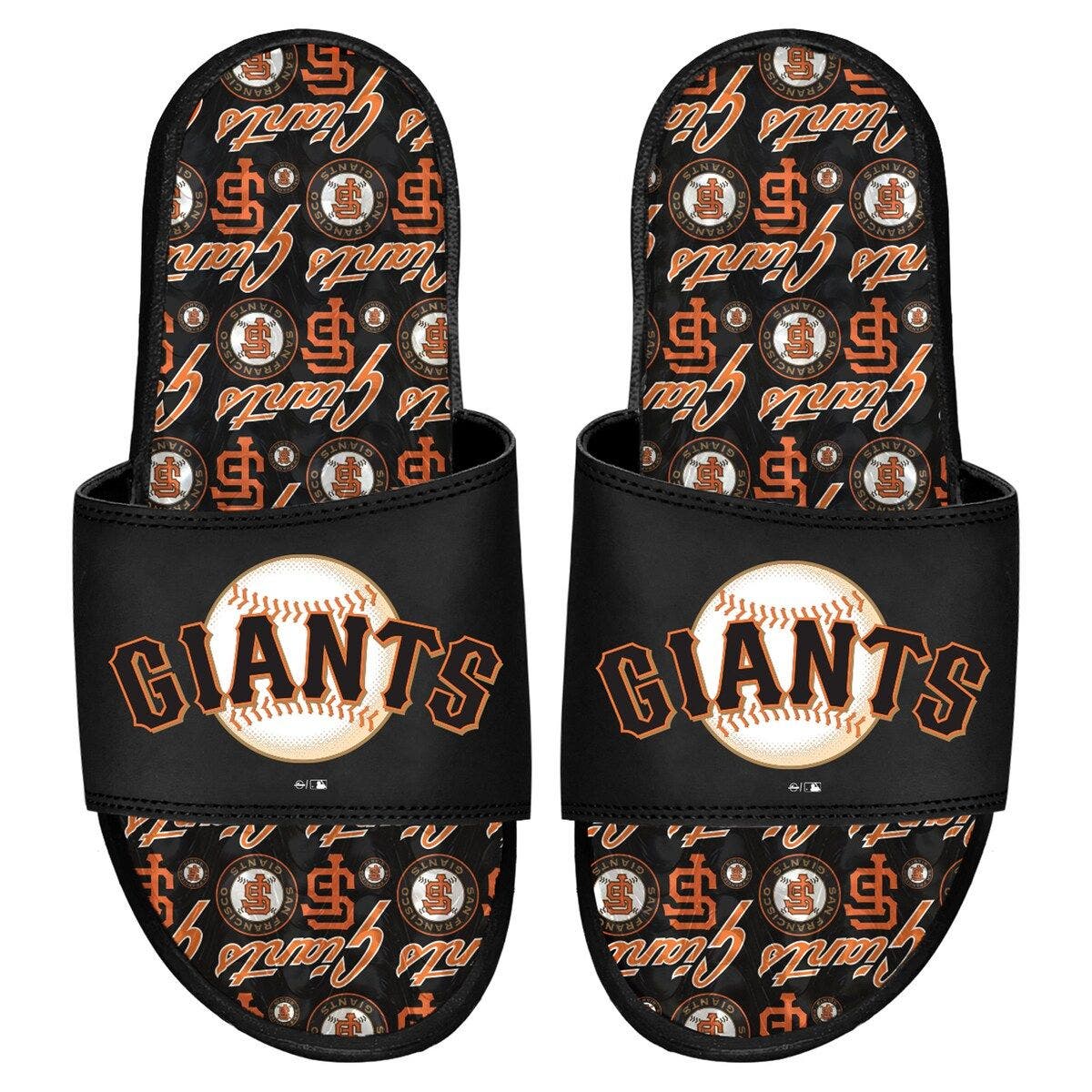 ISLIDE San Francisco Giants Team Pattern Gel Slide Sandals, Alternate, color, 