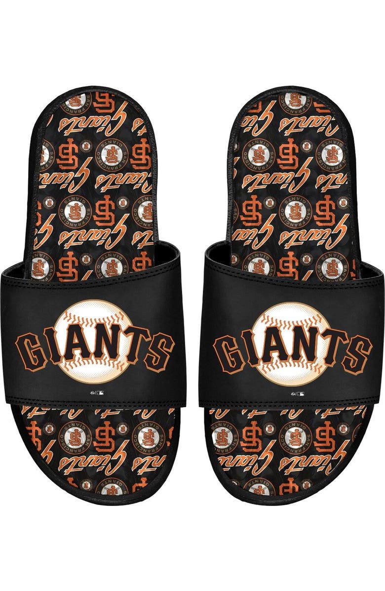 ISLIDE San Francisco Giants Team Pattern Gel Slide Sandals, Alternate, color,
