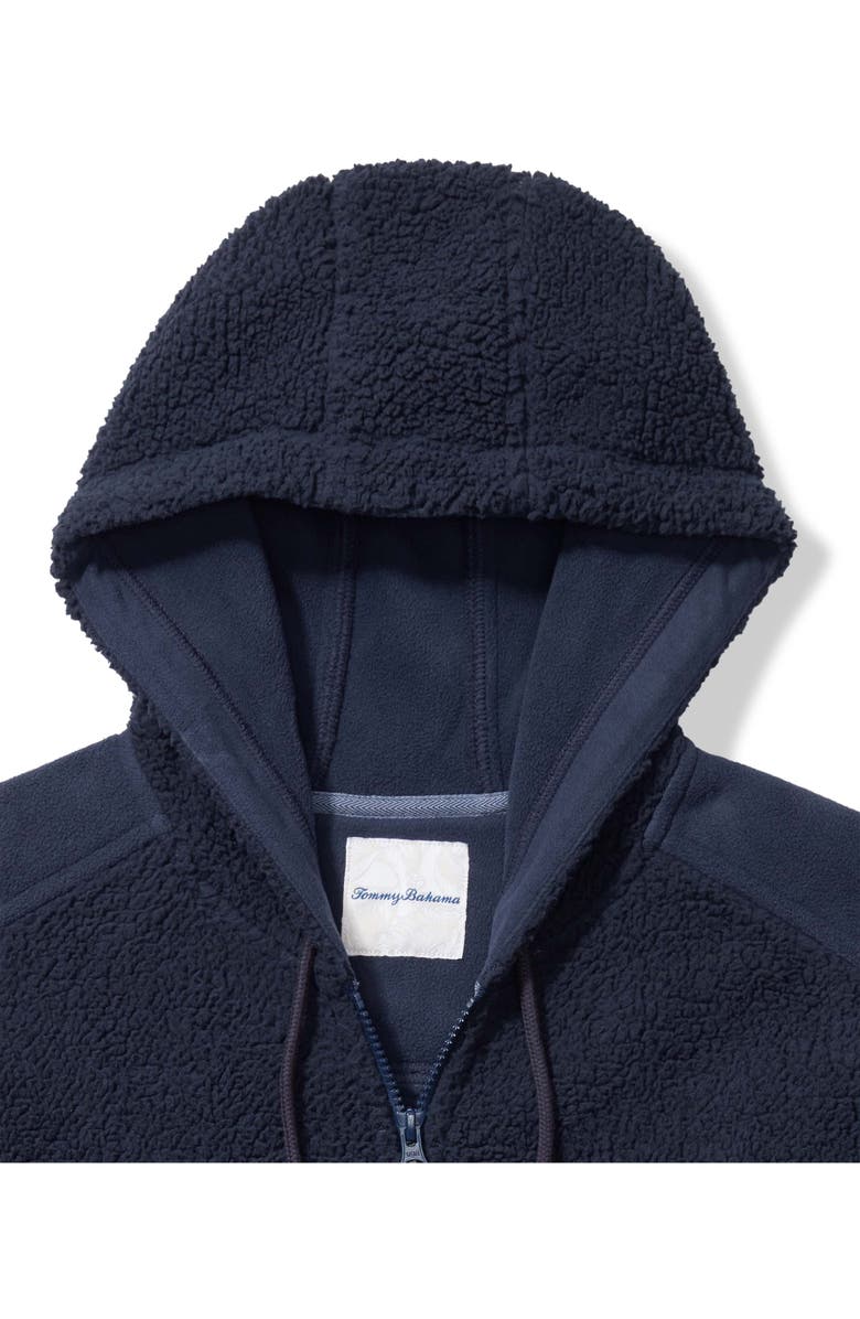 Tommy Bahama Anchor Bay Faux Shearling Zip Hoodie, Alternate, color,