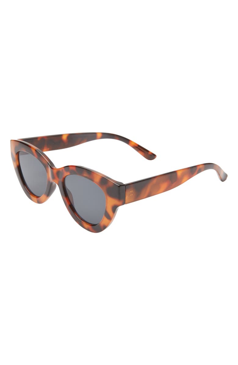 BP. 50mm Chunky Cat Eye Sunglasses, Alternate, color, 