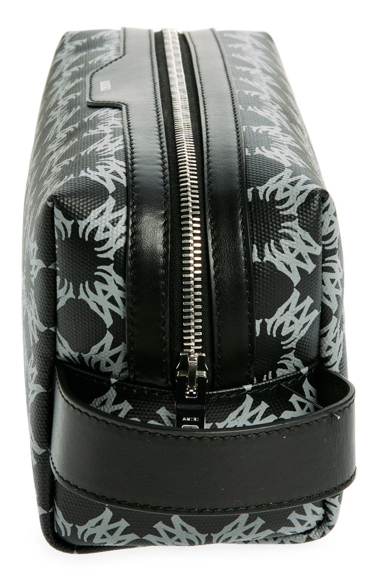 AMIRI Quad Monogram Coated Canvas Dopp Kit, Alternate, color, 