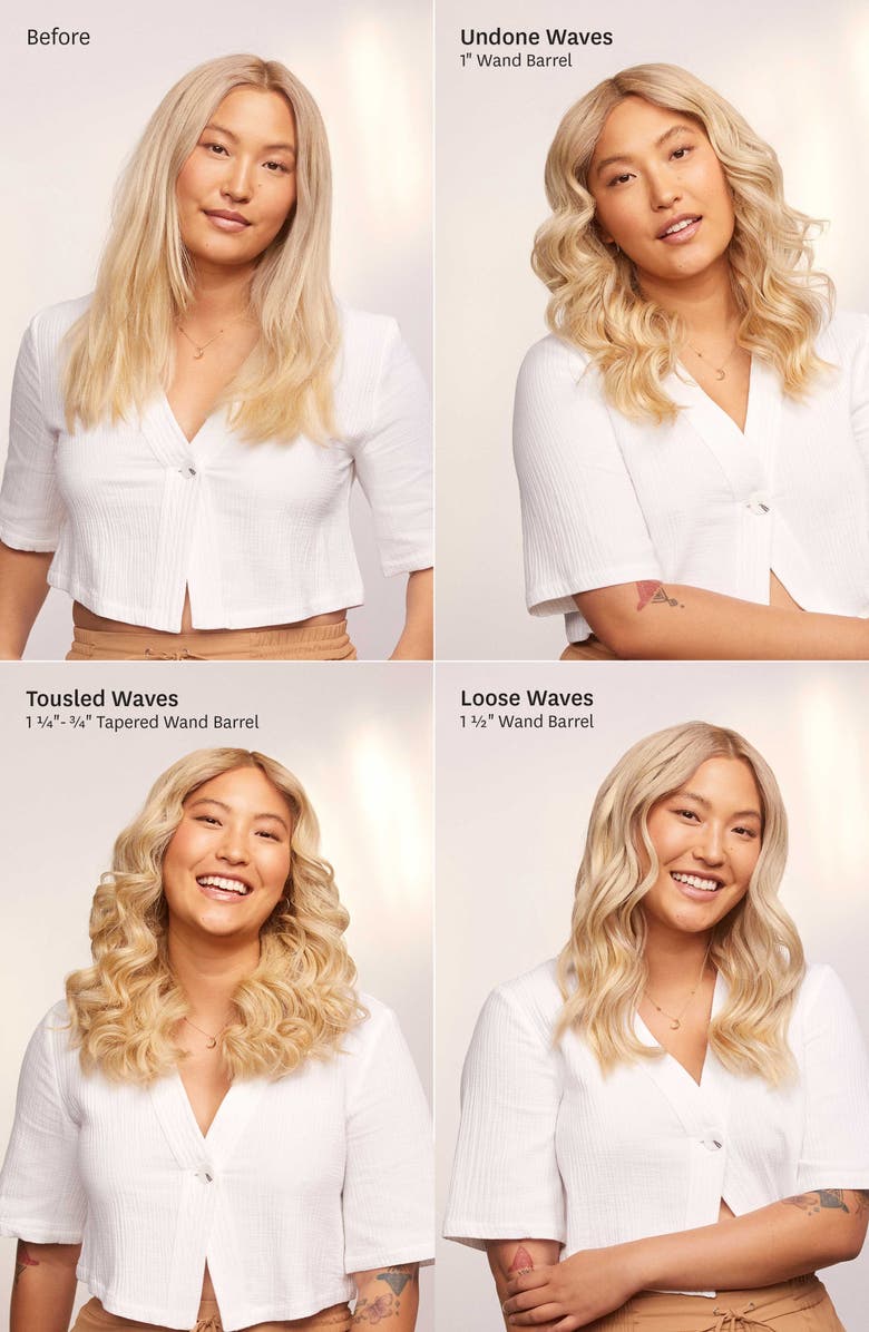 T3 Certified Refurbished Whirl Trio Interchangeable Styling Wand, Alternate, color,