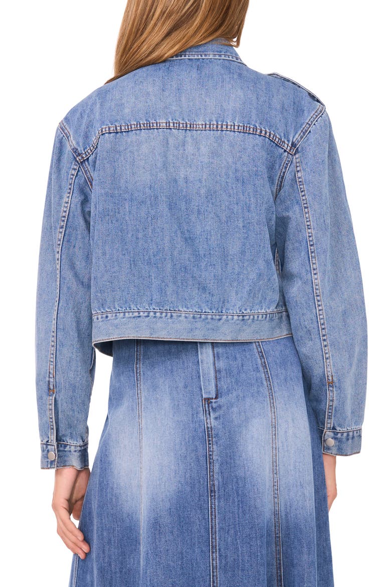 Denim Jacket, Alternate, color, LIGHT BLUE WASH
