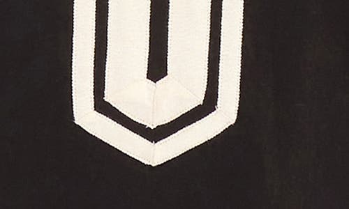 Karen Kane The St. Tropez Linen Blend Tunic In Black/cream