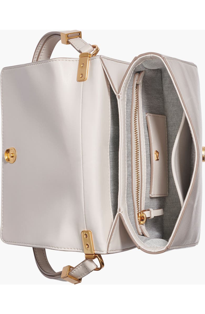 Donna Karan New York Jericho Floral Perf Shoulder, Alternate, color, Sand