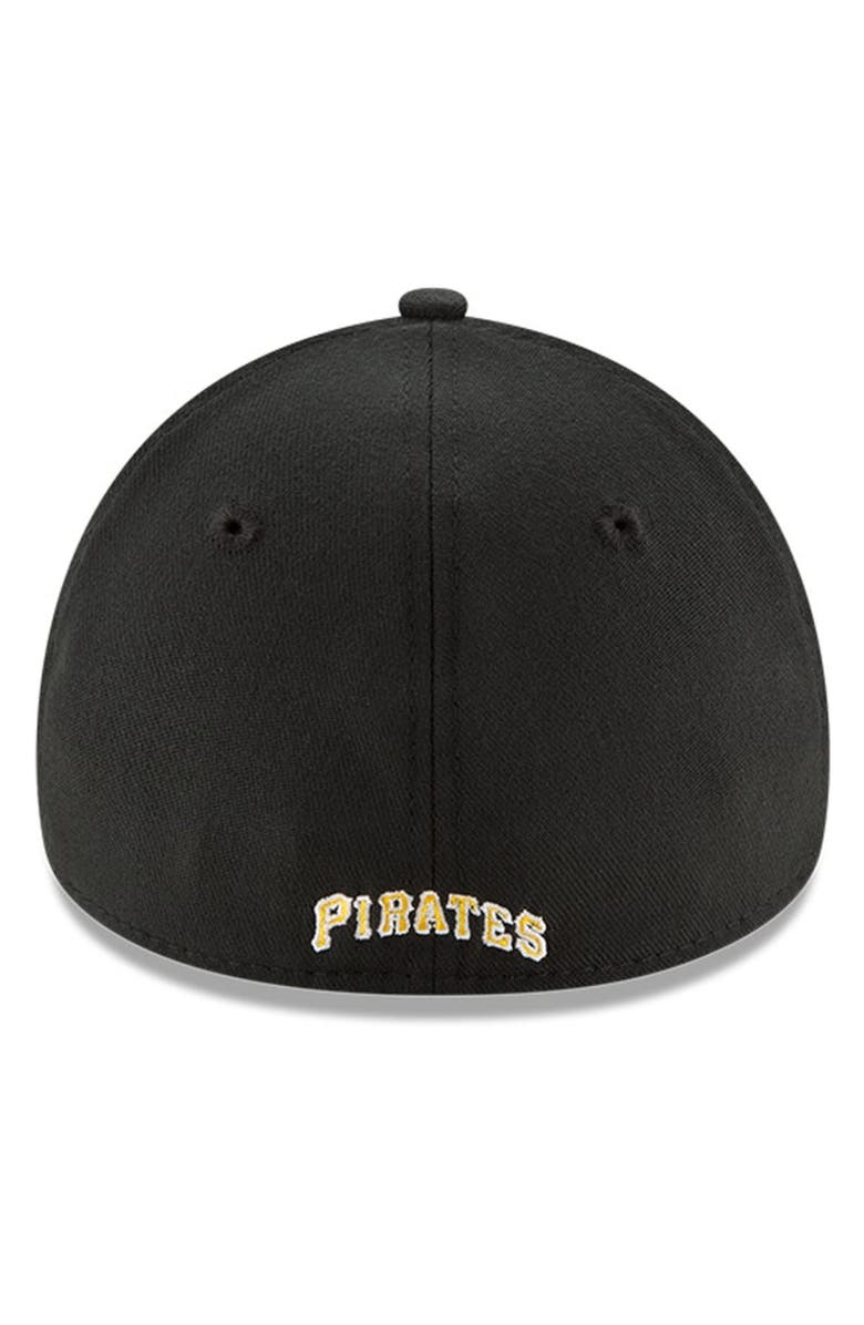 New Era Men's Black Pittsburgh Pirates MLB Team Classic Alternate 39THIRTY Flex Hat, Alternate, color, 