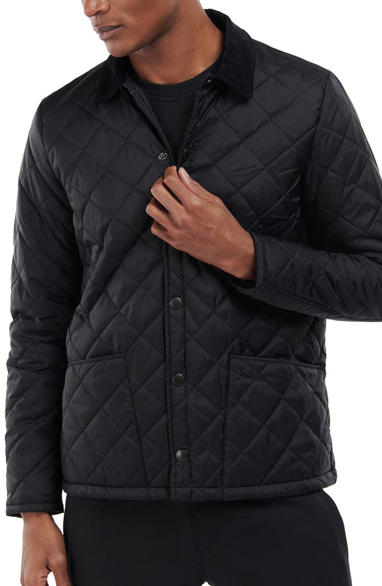 Barbour Herron Quilted Jacket, Main, color, 