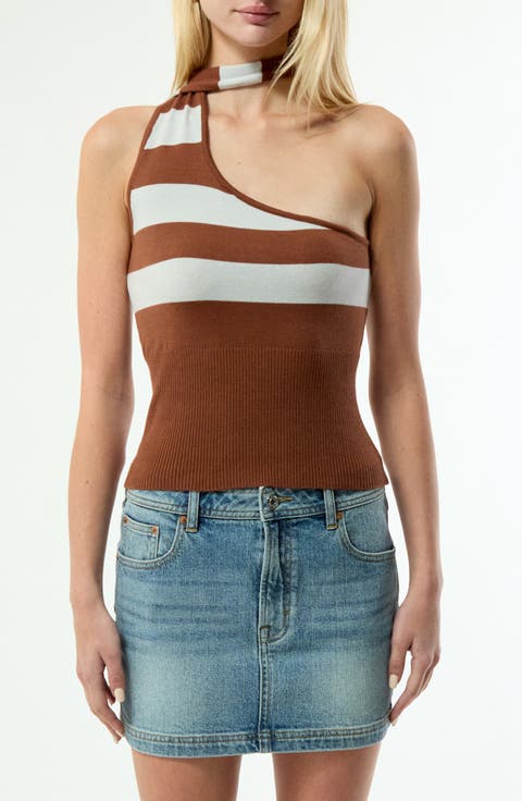 Vanessa Scarf Knit Top