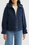 Bernardo Short Hooded Raincoat