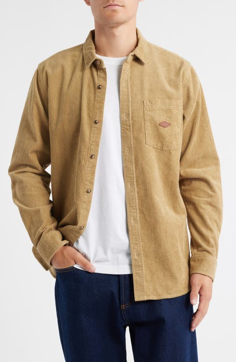 Classic Surf Cotton Corduroy Button-Up Shirt