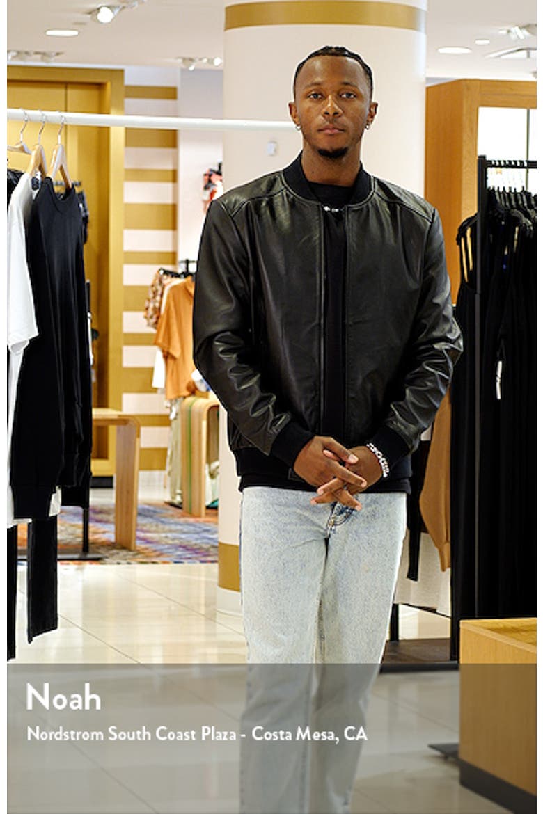 Leather Bomber Jacket video
