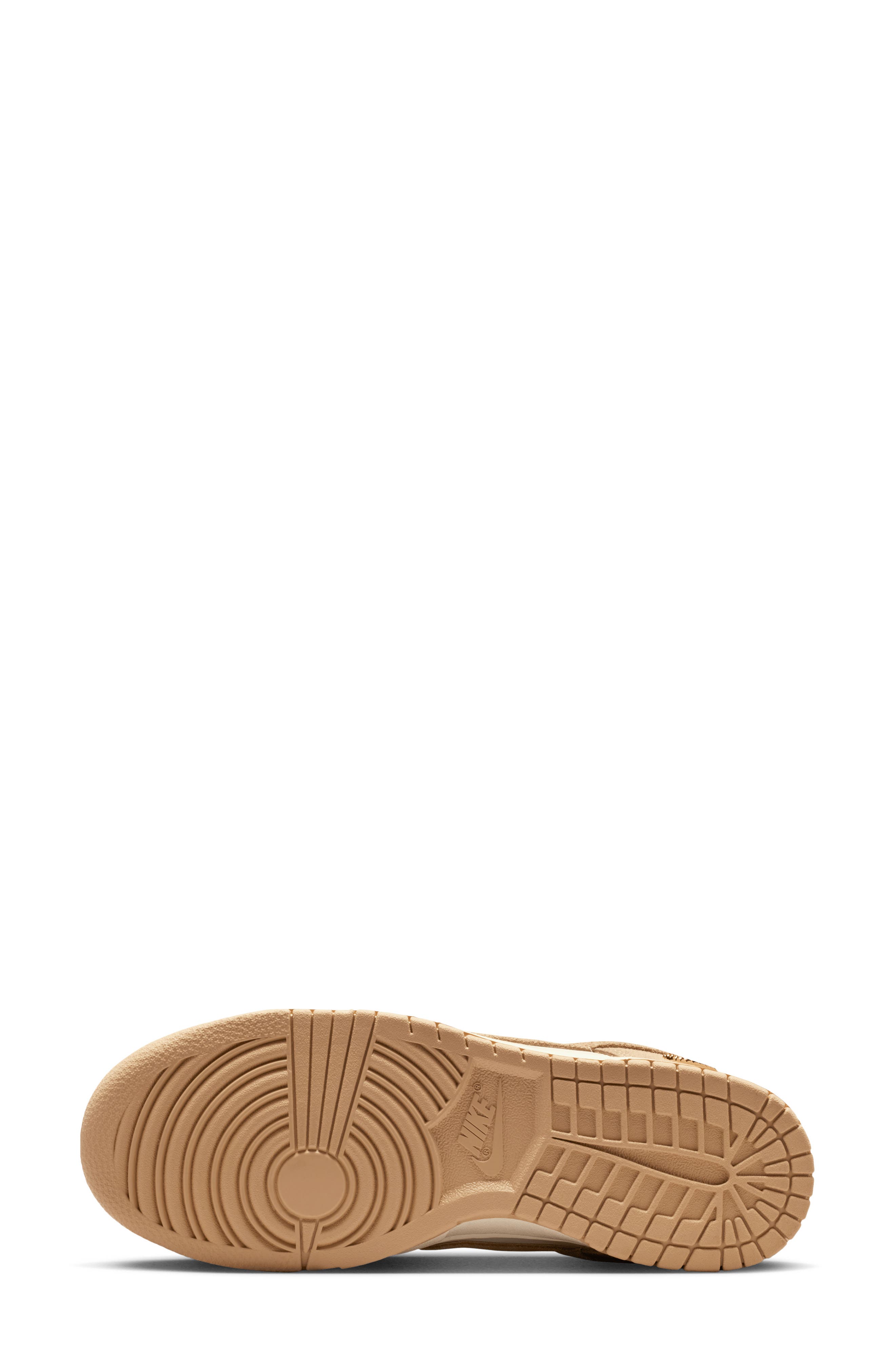 Nike Dunk Low Basketball Sneaker, Alternate, color, Sail/ White/ Gold/ Linen