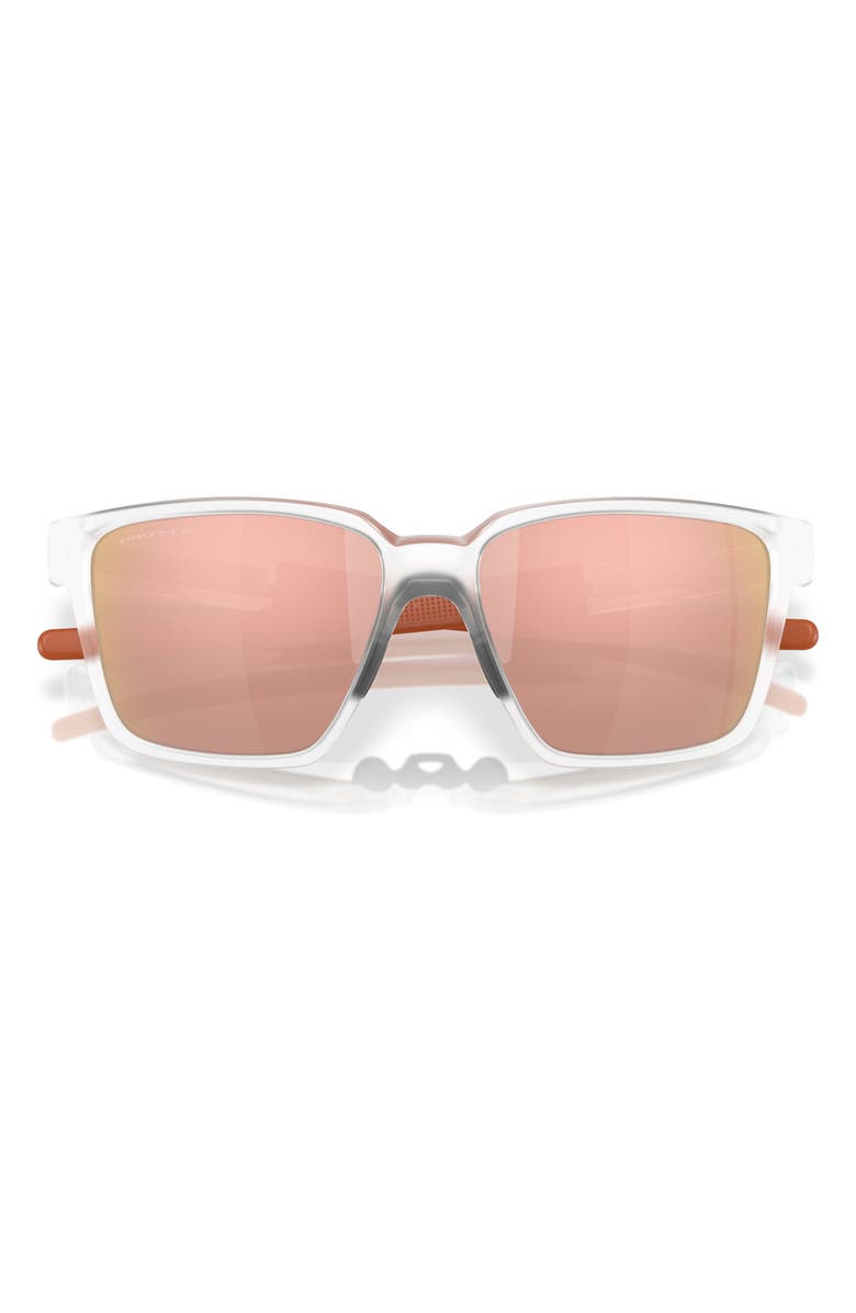 Oakley Actuator 57mm Prizm<sup>™</sup> Square Sunglasses, Alternate, color, Rose Gold