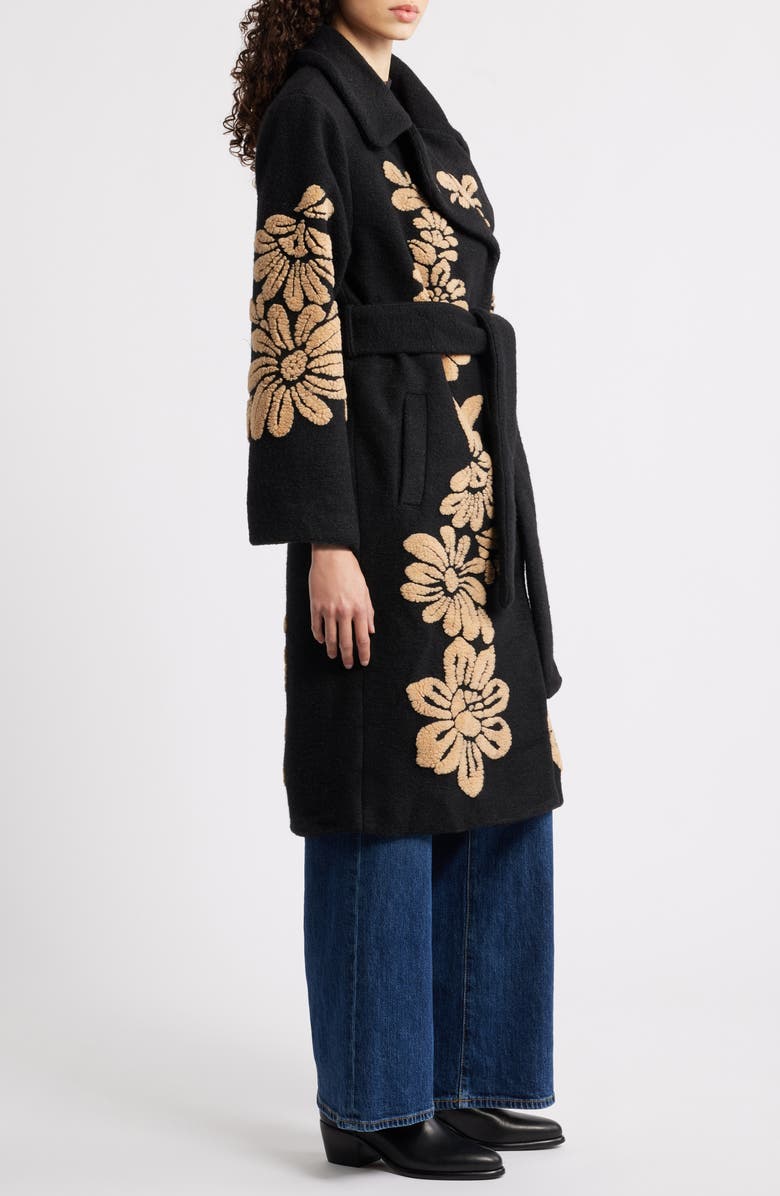 FARM Rio Bold Flowers Fleece Jacket, Alternate, color,