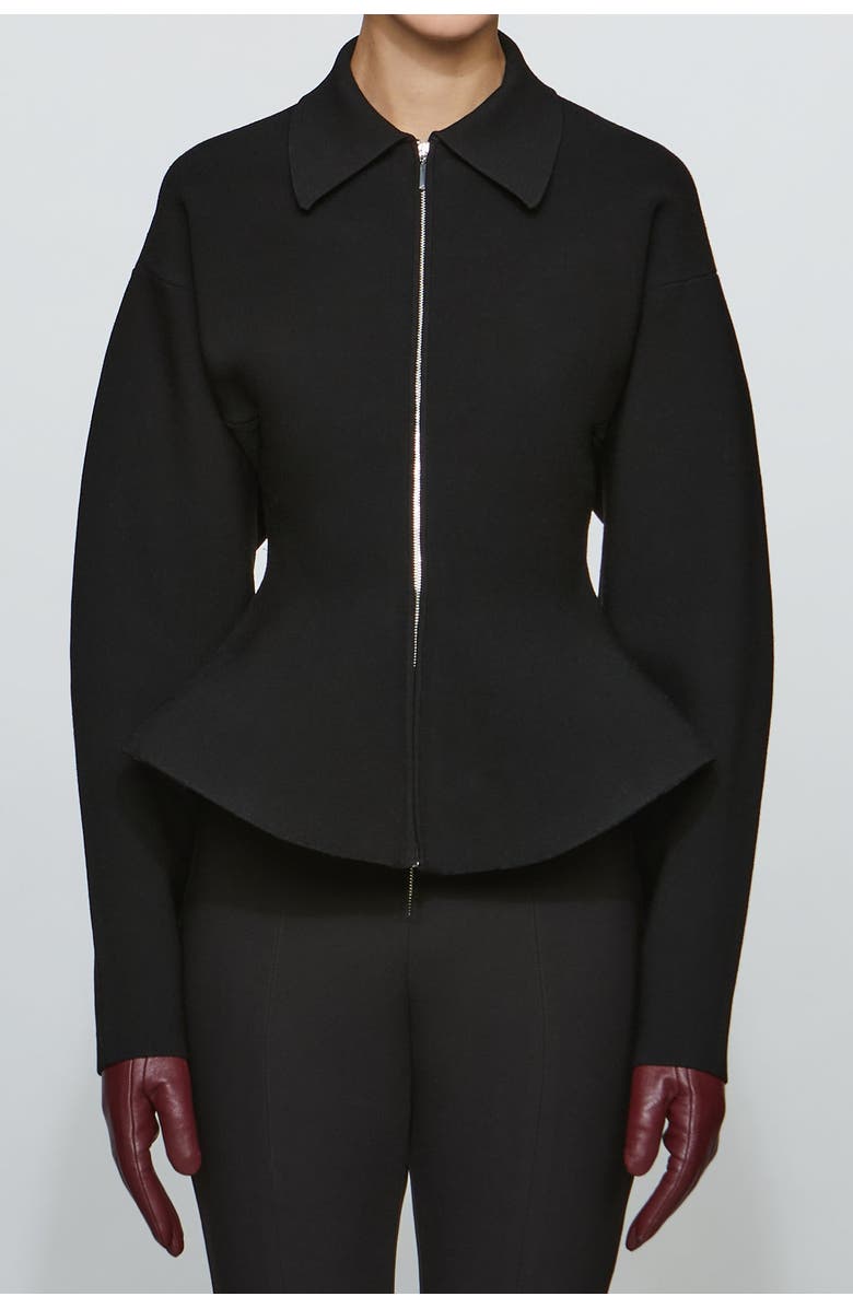 Et Ochs Daphne Knit Jacket, Alternate, color, Black