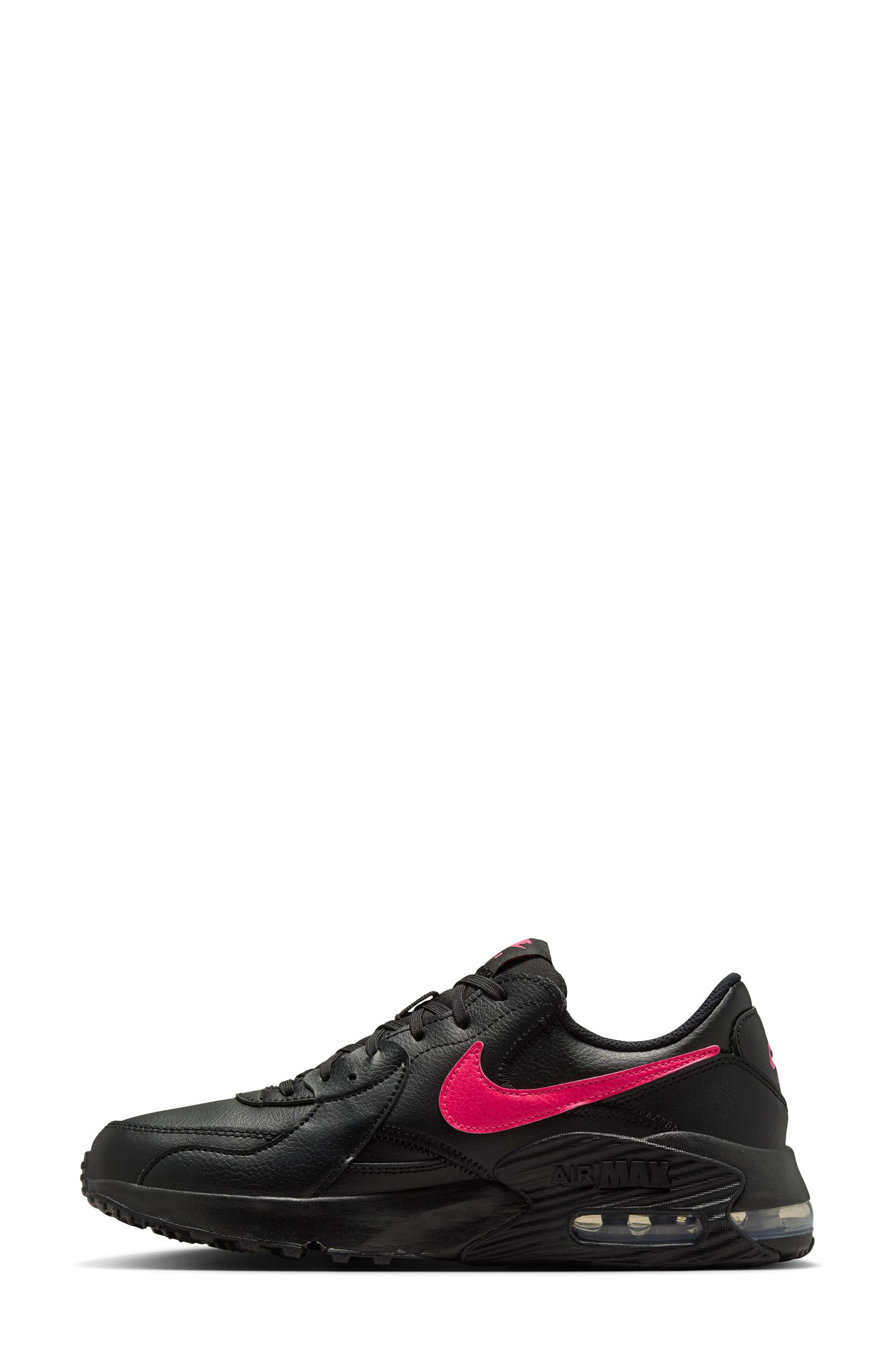 Nike Air Max Excee Sneaker, Alternate, color, Black/ Hyper Pink