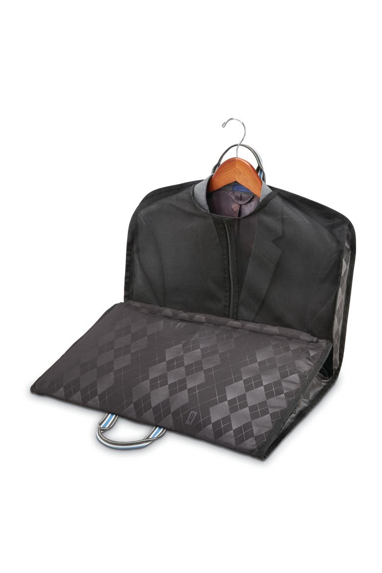 Herringbone Deluxe Extended Journey Expandable 29" Large Checked Spinner Luggage, Alternate, color, Black Herringbone