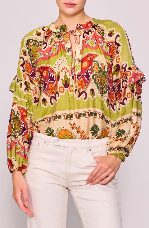 Print Woven Top