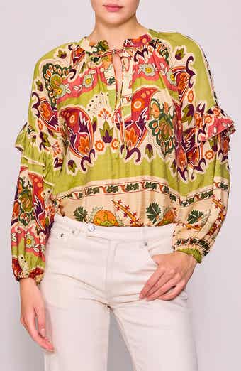 MELLODAY Print Woven Top