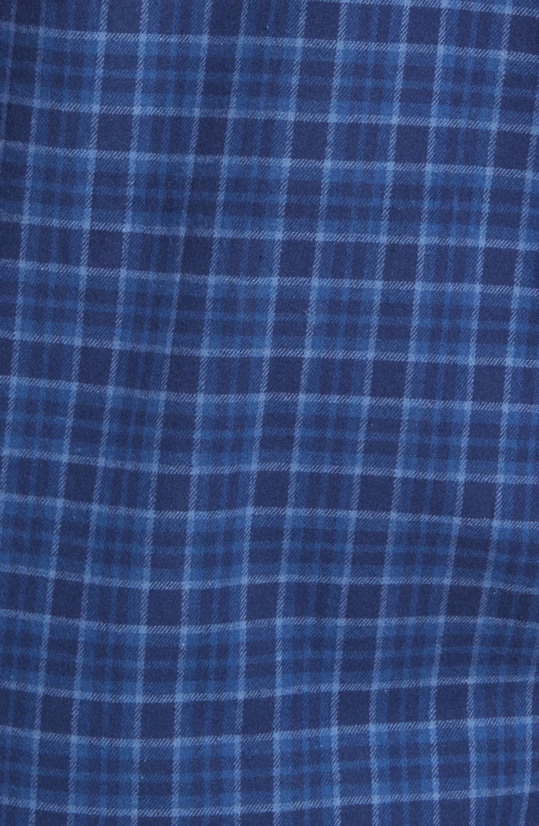 Majestic International Flannel Pajamas, Alternate, color, True Blue