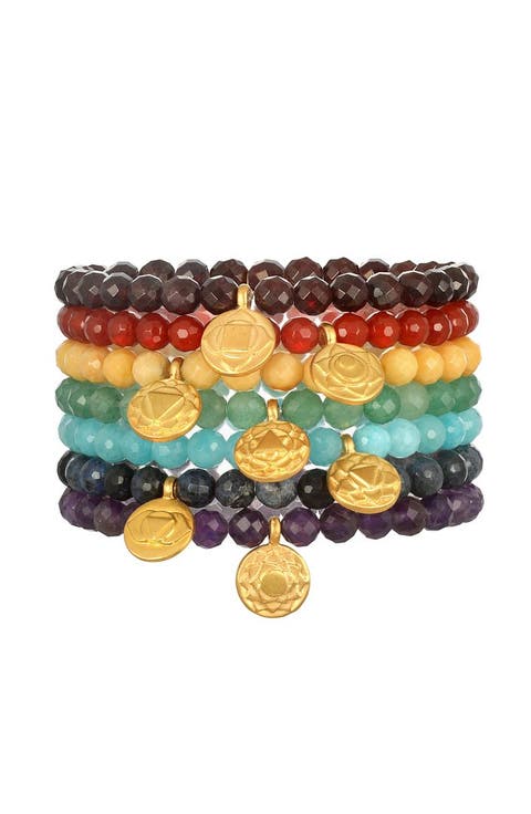 Find Your Balance Chakra Bracelet Set