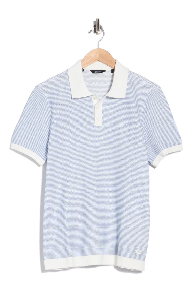 Worintios Knit Polo, Alternate, color, BLUE COMBO