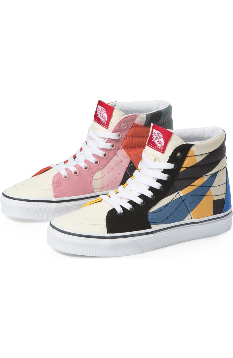 Vans x MoMa Lyubov Popova Sk-8 Hi High Top Sneaker, Main, color,
