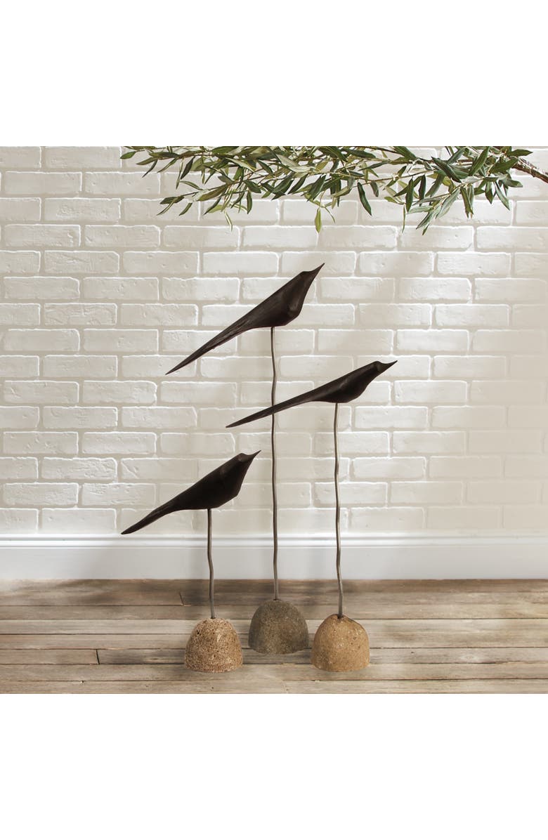 Napa Home & Garden The Flock Set of 3, Alternate, color, Black