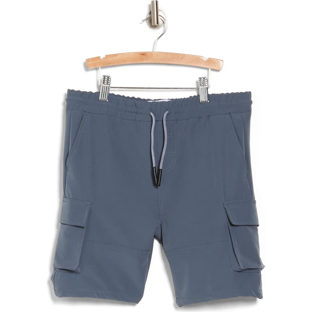 Sovereign Code Kids' Command Cargo Shorts In Mechanics Blue