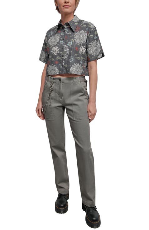 The Essential Denim Utility Pant