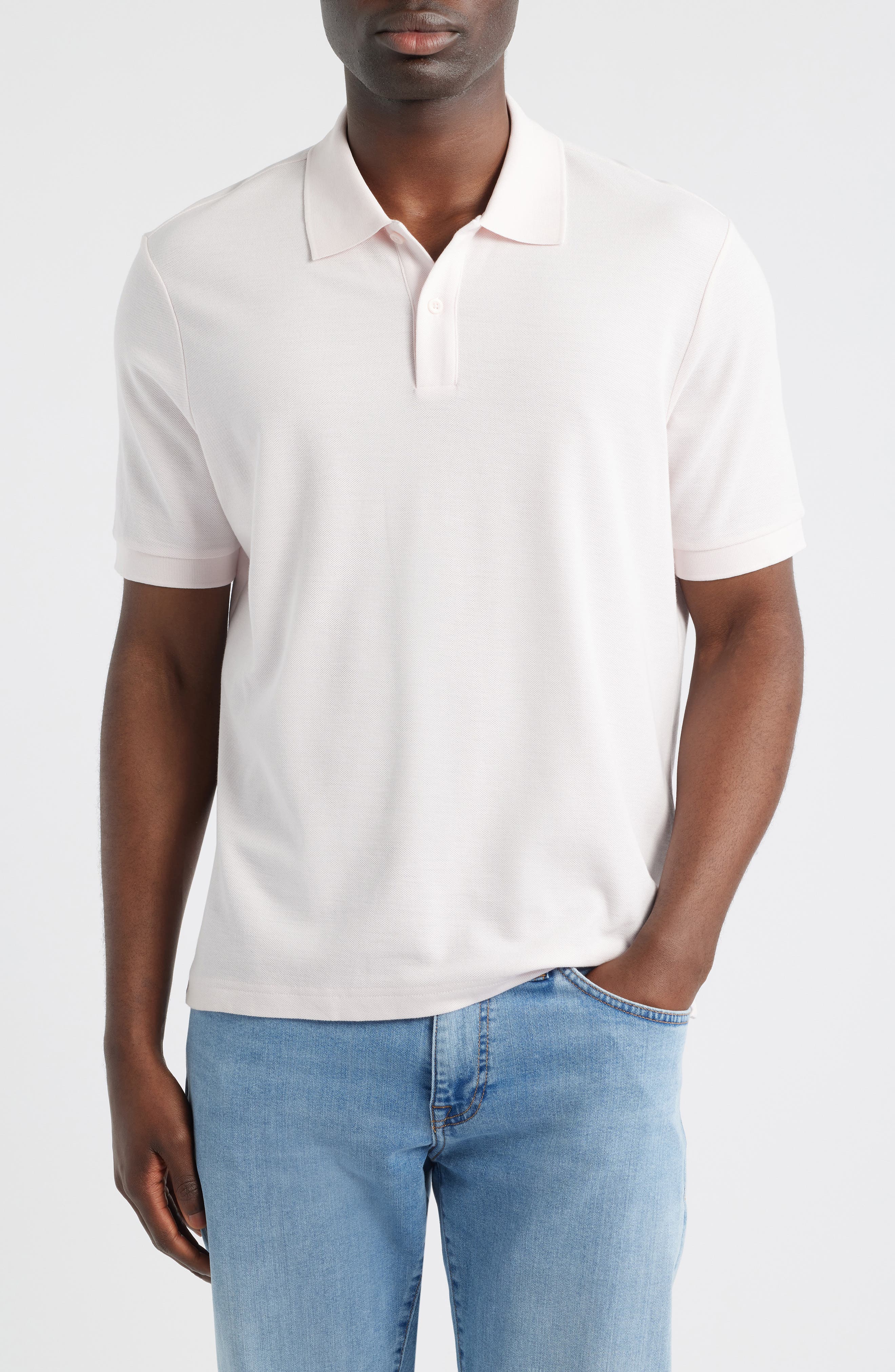 Pima Cotton Pique Polo - image 3