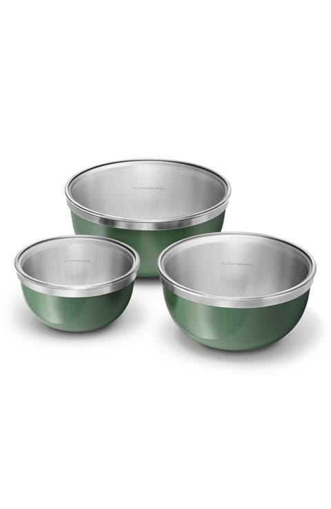 3-Piece Stainless Steel Mixing Bowl Set