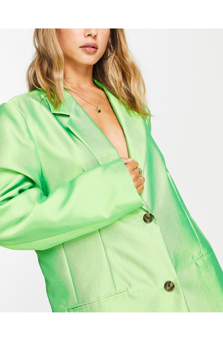 ASOS DESIGN Ultimate Oversize Grandad Blazer, Alternate, color,